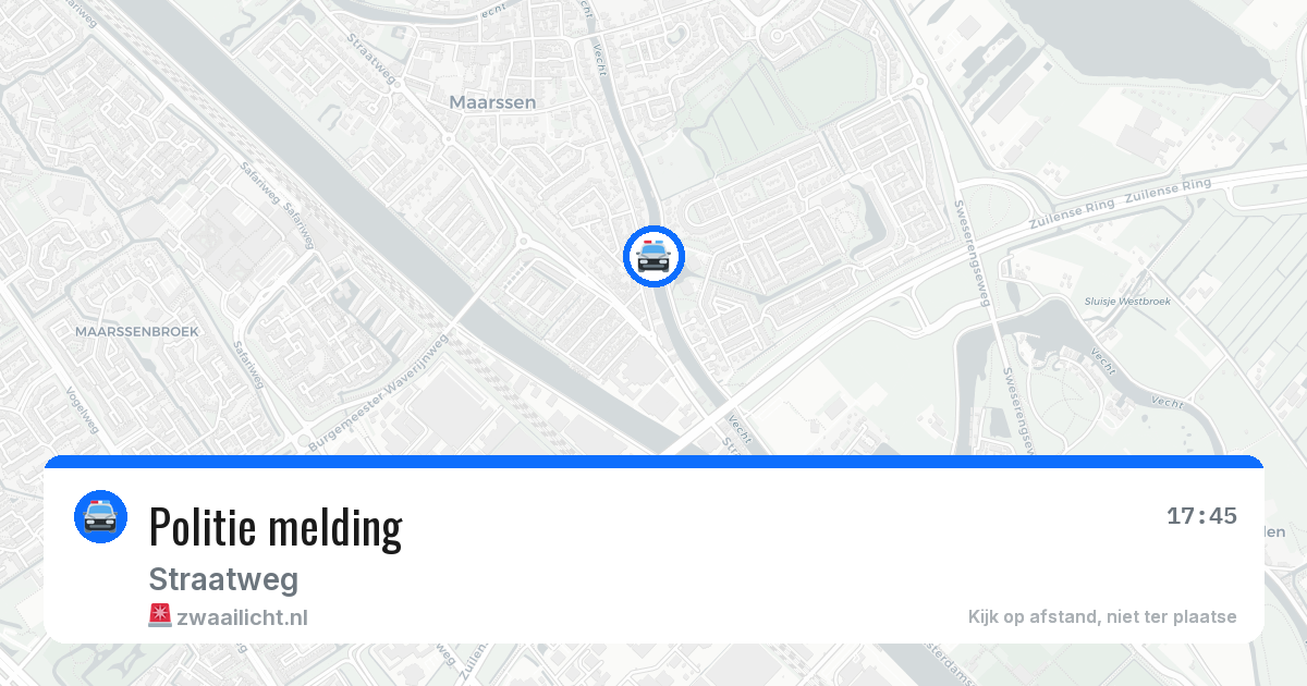 Politie melding — 24 jun 2026