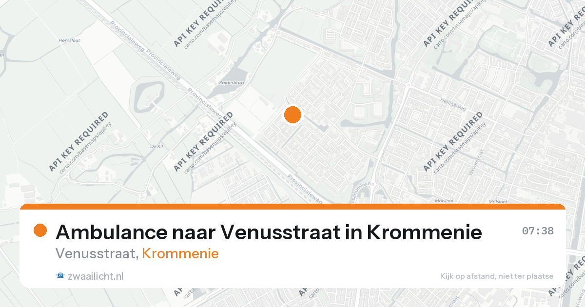Ambulance naar Venusstraat in Krommenie — 7 feb 2026