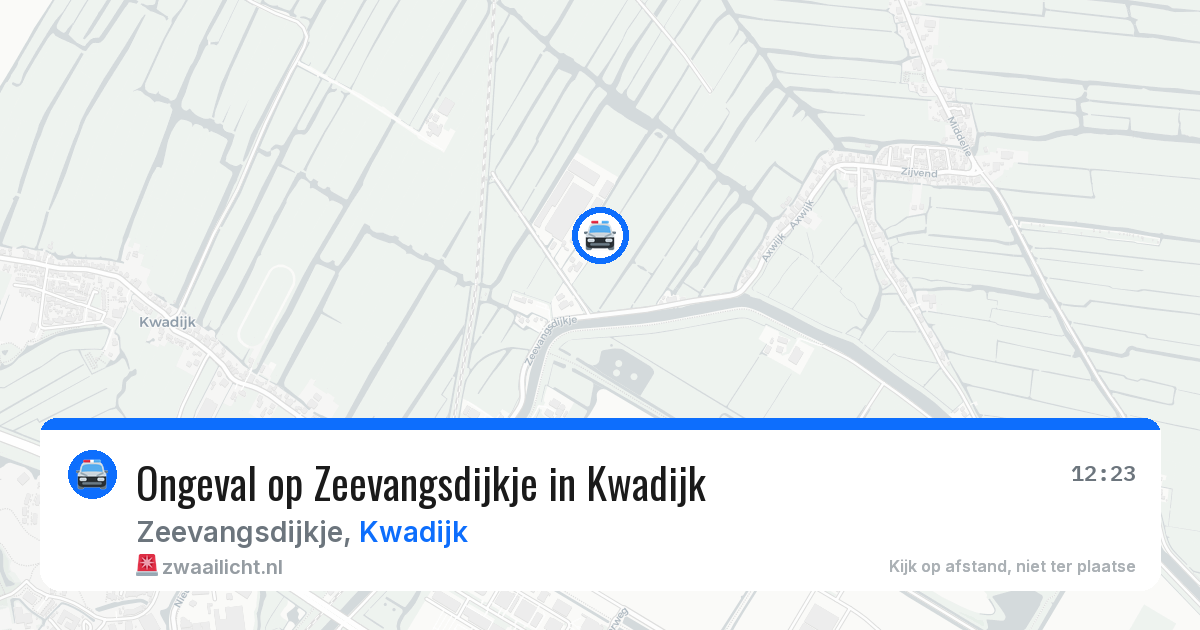 Ongeval op Zeevangsdijkje in Kwadijk — 30 jul 2026