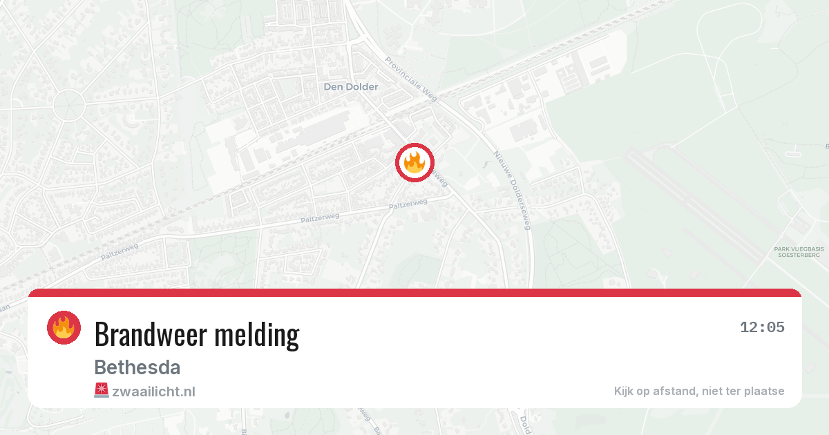 Brandweer melding — 11 jul 2026