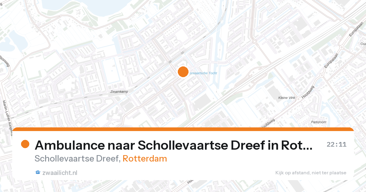 Ambulance naar Schollevaartse Dreef in Rotterdam — 31 jan 2026