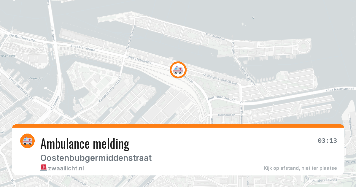 Ambulance melding — 28 jun 2026