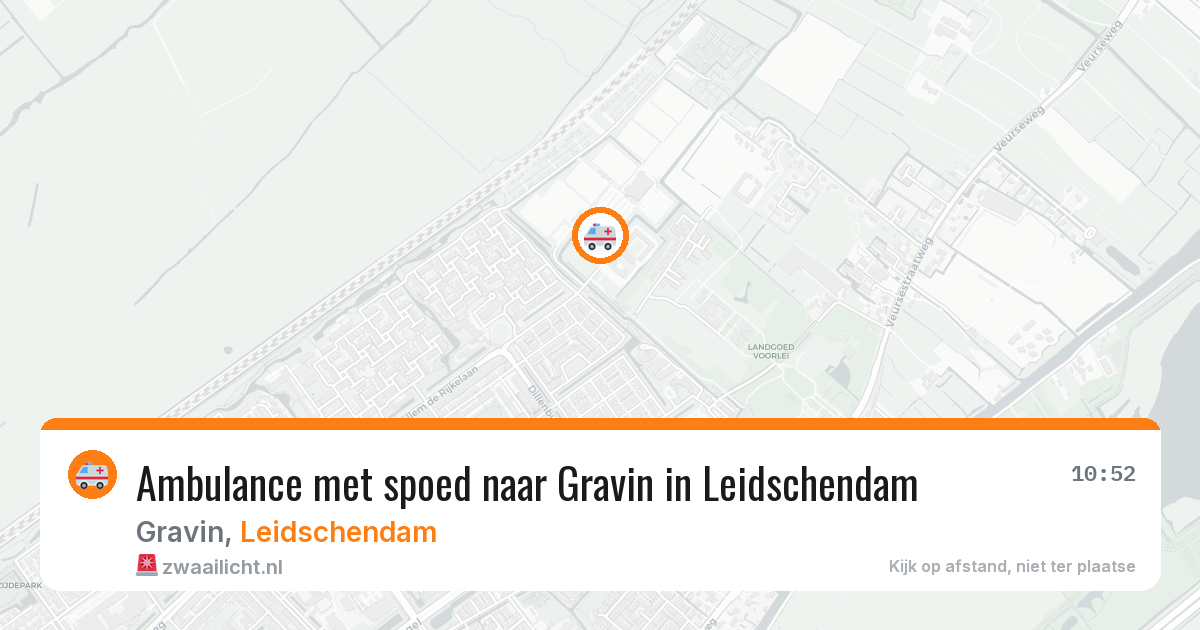 Ambulance met spoed naar Gravin in Leidschendam — 29 jun 2026