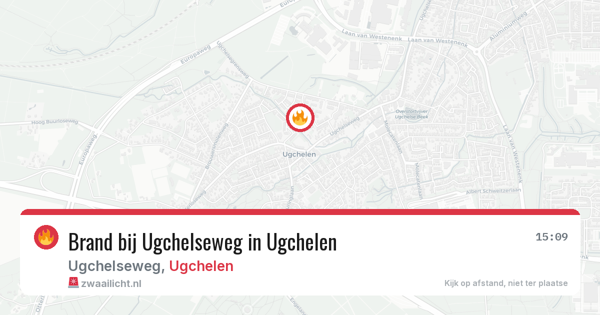 Brand bij Ugchelseweg in Ugchelen — 28 jun 2026