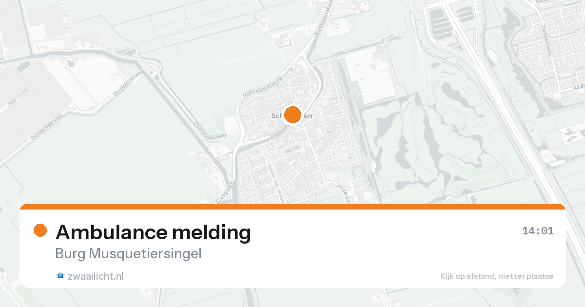 Ambulance melding — 30 jan 2026