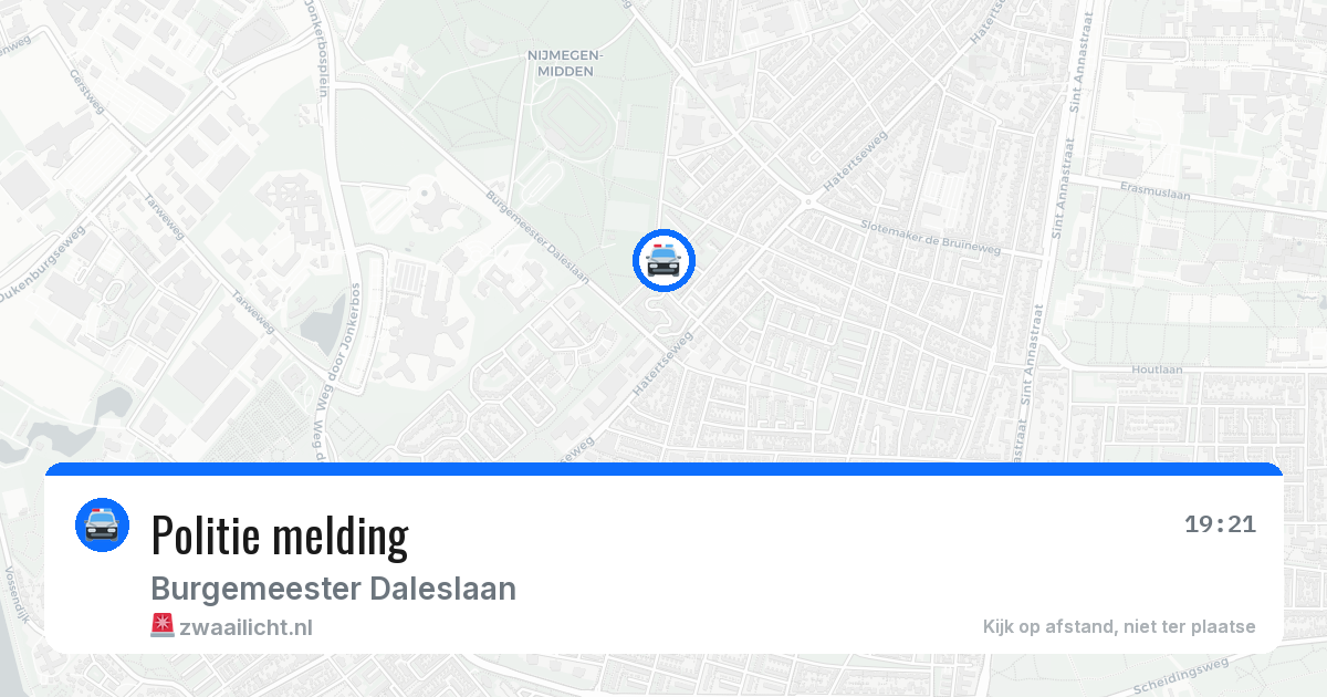 Politie melding — 25 apr 2026