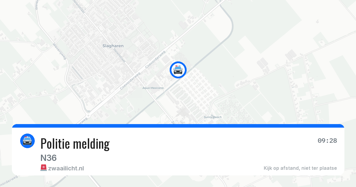 Politie melding — 24 jun 2026