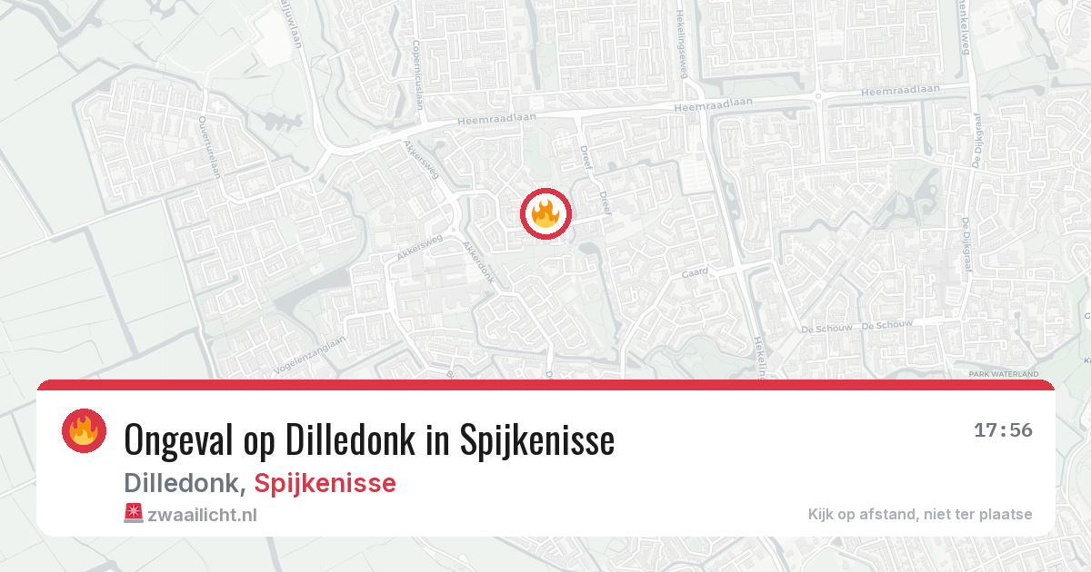 Ongeval op Dilledonk in Spijkenisse — 28 jul 2026