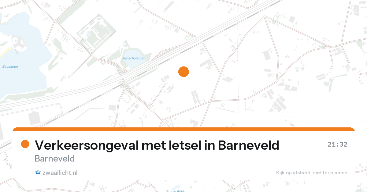 Verkeersongeval met letsel in Barneveld — 24 jun 2026