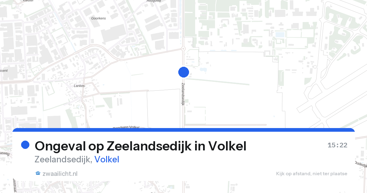 Ongeval op Zeelandsedijk in Volkel — 24 aug 2026