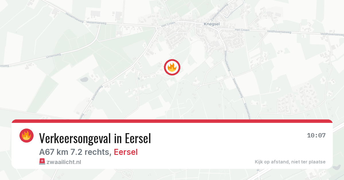 Verkeersongeval in Eersel — 15 jun 2026