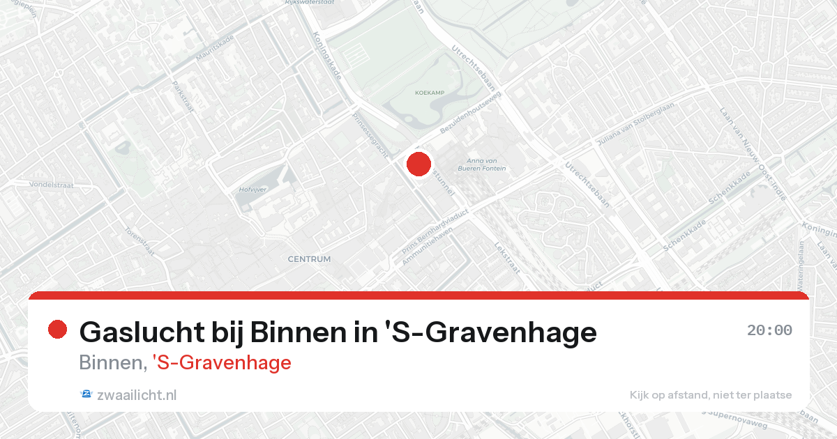 Gaslucht bij Binnen in 'S-Gravenhage — 7 feb 2026