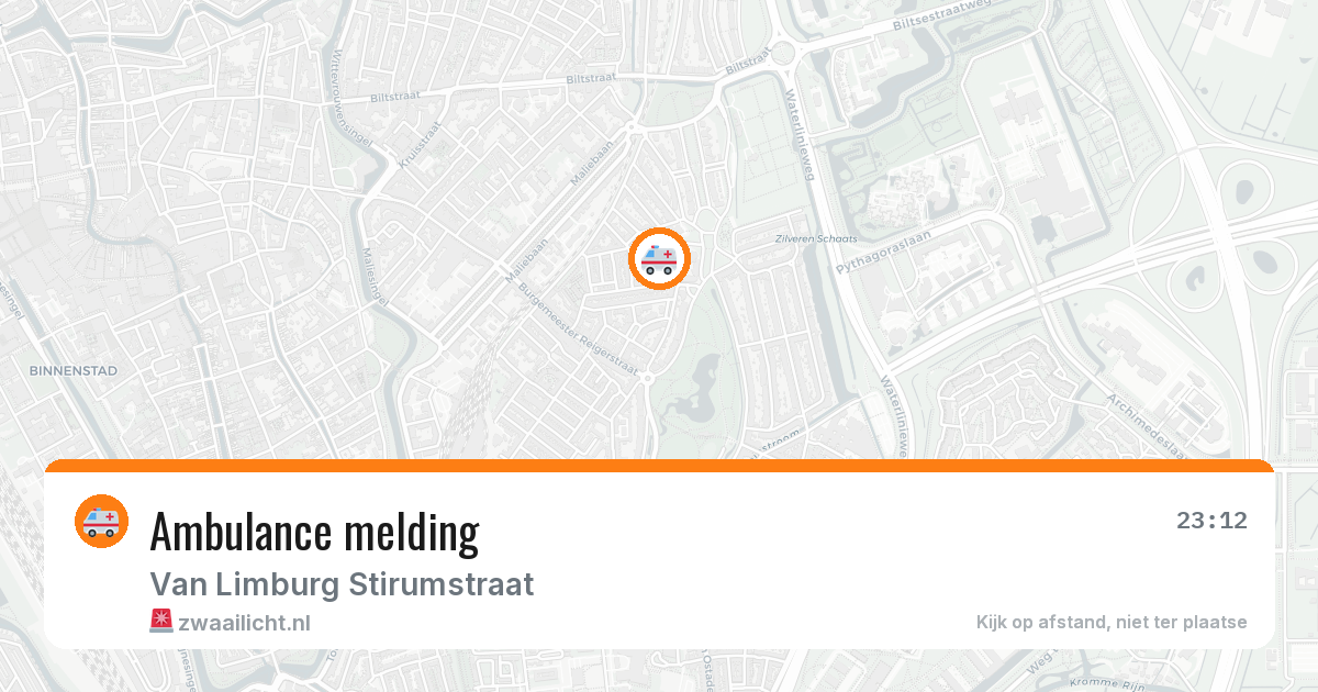 Ambulance melding — 26 apr 2026