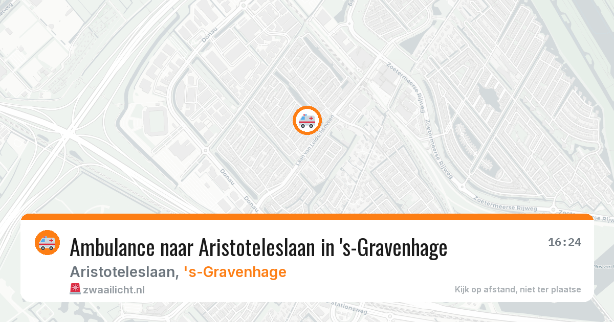 Ambulance naar Aristoteleslaan in 's-Gravenhage — 11 mei 2026