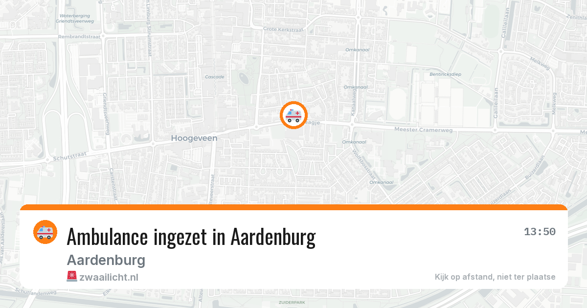 Ambulance ingezet in Aardenburg — 29 jan 2026