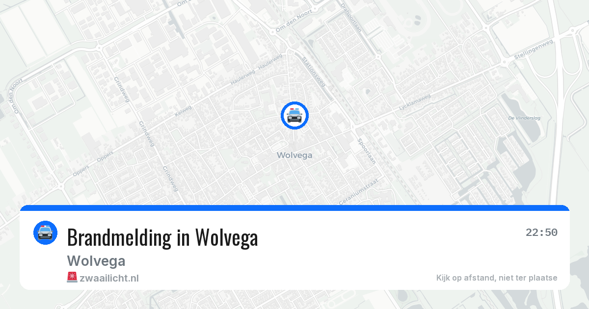 Brandmelding in Wolvega — 30 jun 2026