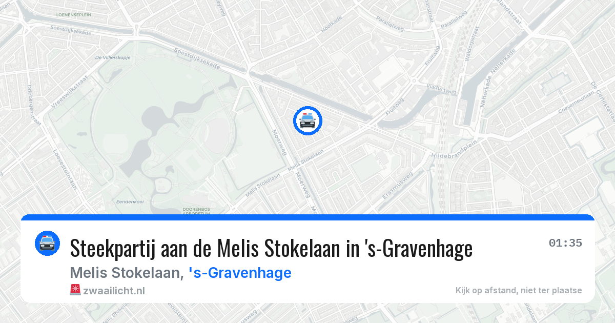 Steekpartij aan de Melis Stokelaan in 's-Gravenhage — 12 jun 2026