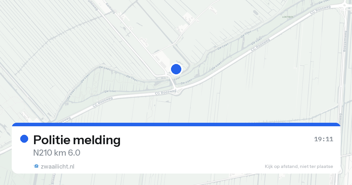 Politie melding — 17 jun 2026