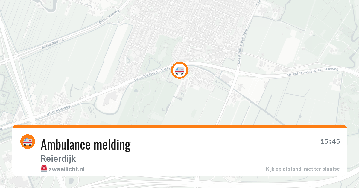 Ambulance melding — 22 jun 2026