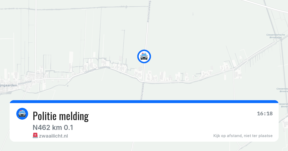 Politie melding — 19 jun 2026