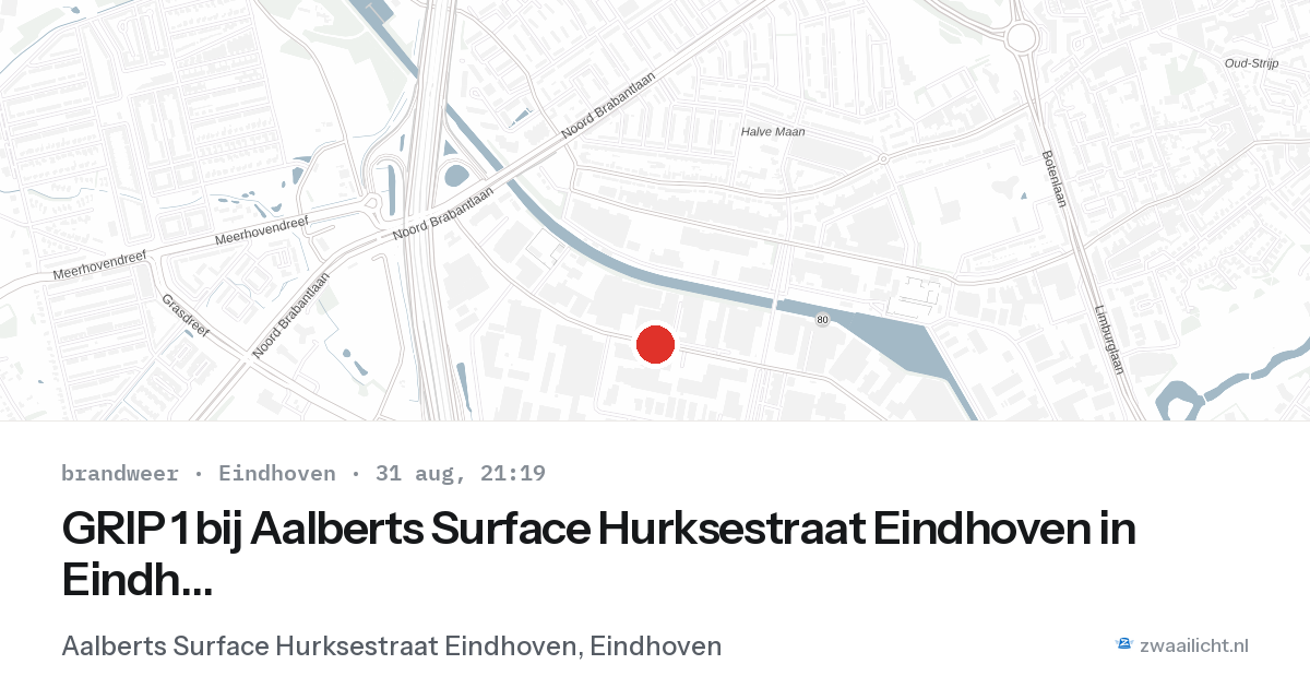GRIP 1 bij Aalberts Surface Hurksestraat Eindhoven in Eindhoven — 31 aug 2026