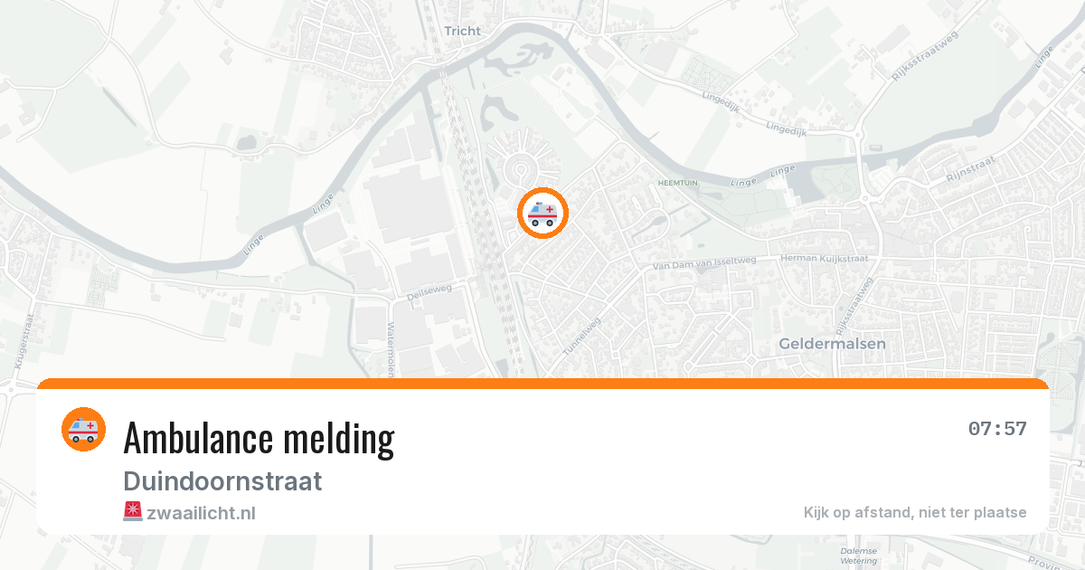 Ambulance melding — 28 jan 2026