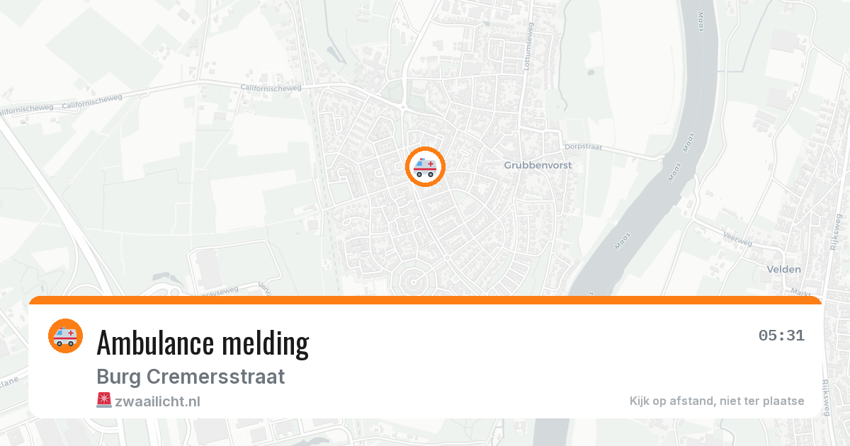 Ambulance melding — 28 jun 2026