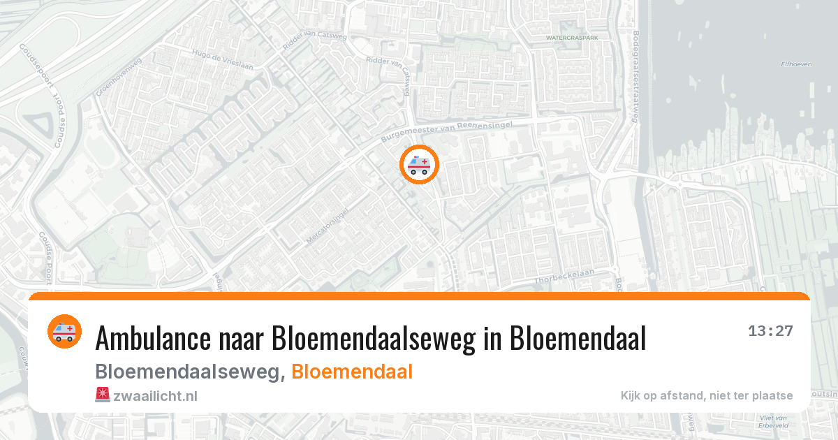 Ambulance naar Bloemendaalseweg in Bloemendaal — 28 feb 2026