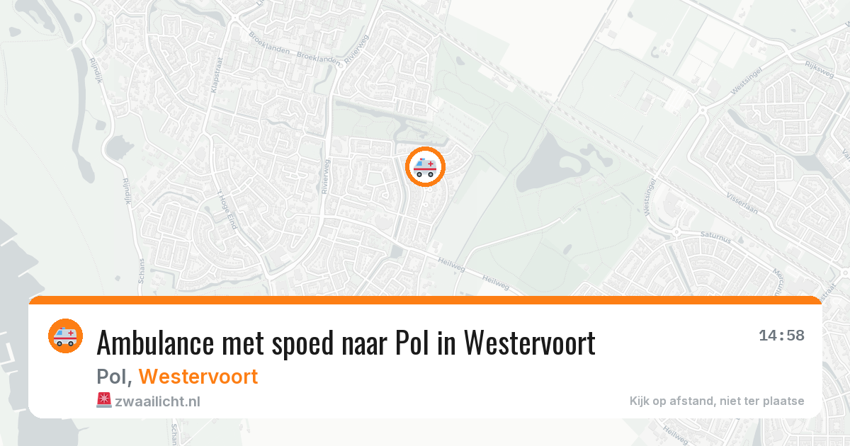 Ambulance met spoed naar Pol in Westervoort — 7 jul 2026