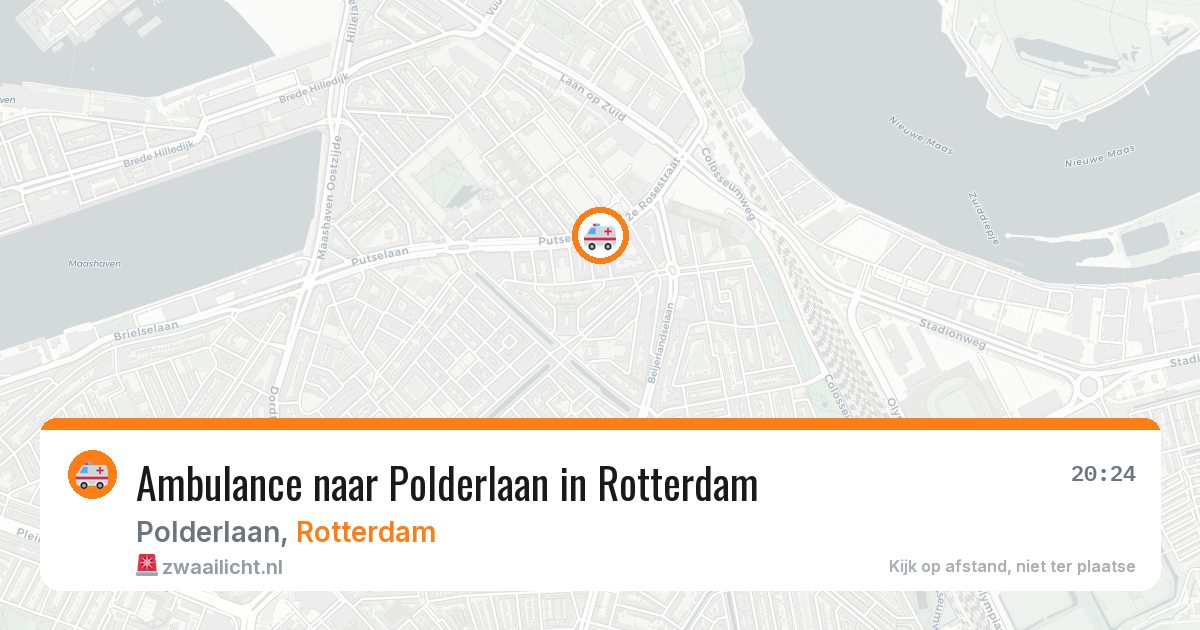 Ambulance naar Polderlaan in Rotterdam — 12 jun 2026