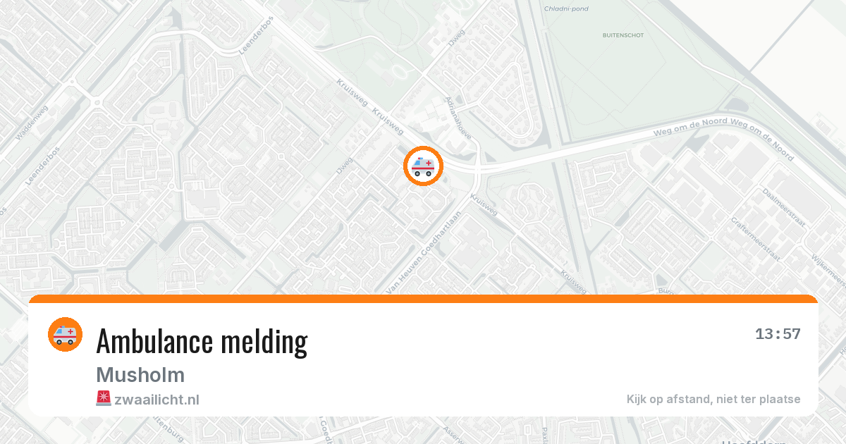 Ambulance melding — 11 apr 2026