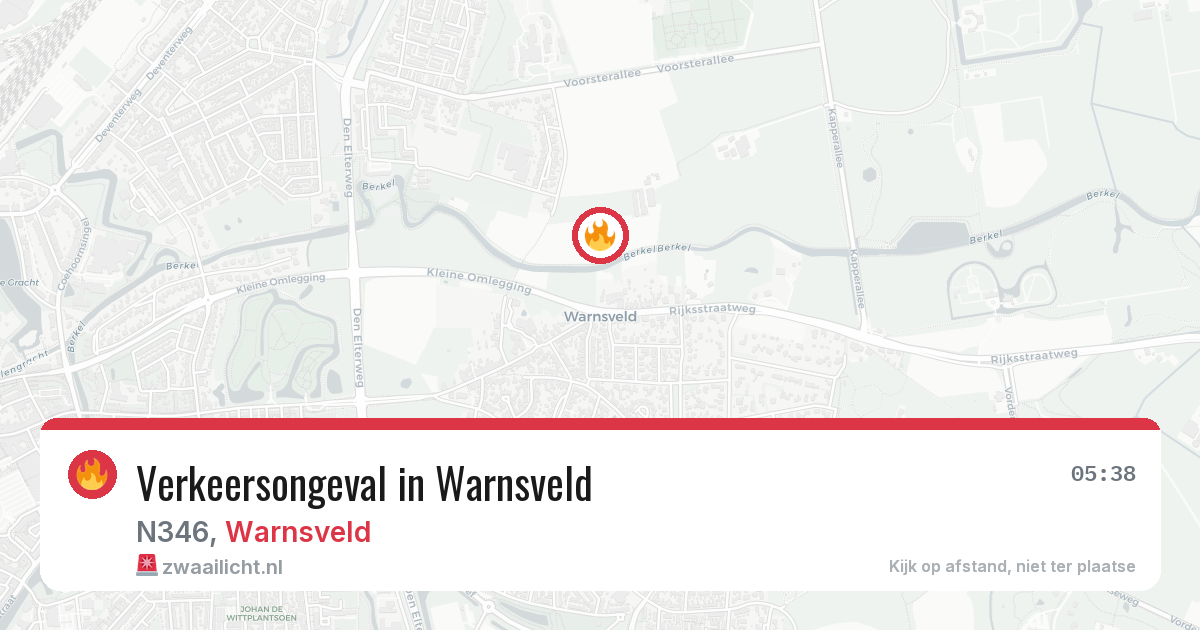 Verkeersongeval in Warnsveld — 12 mrt 2026