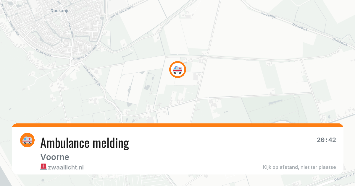 Ambulance melding — 2 jun 2026