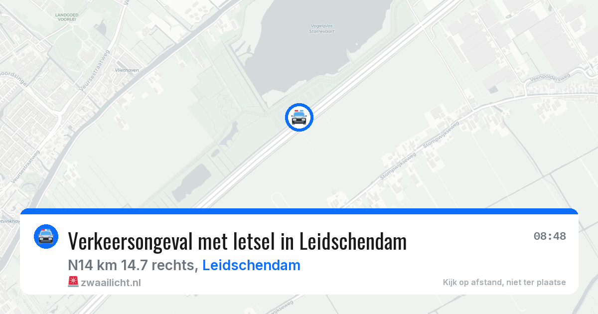 Verkeersongeval met letsel in Leidschendam — 26 mrt 2026
