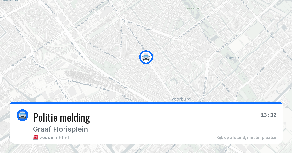 Politie melding — 17 mei 2026