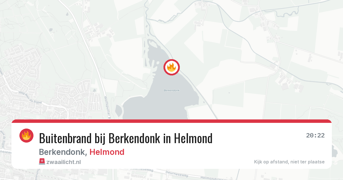Buitenbrand bij Berkendonk in Helmond — 26 mei 2026