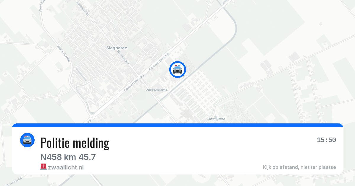 Politie melding — 23 jun 2026
