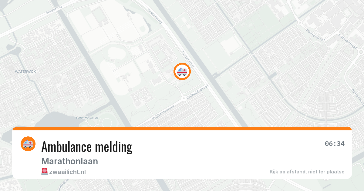 Ambulance melding — 22 jun 2026
