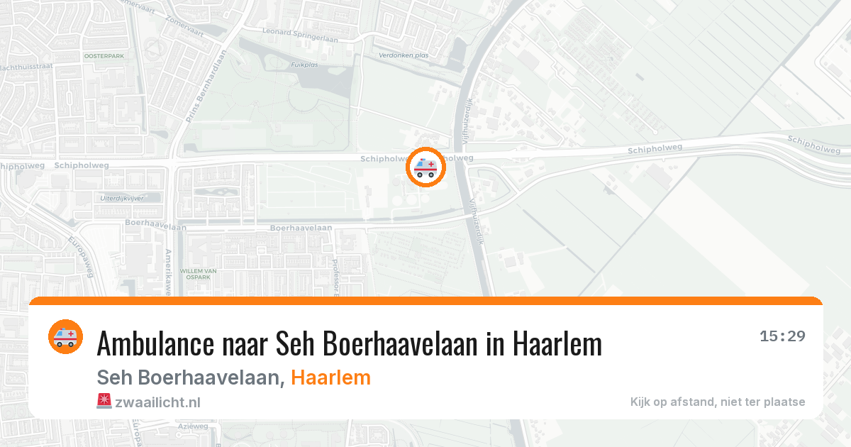 Ambulance naar Seh Boerhaavelaan in Haarlem — 1 feb 2026