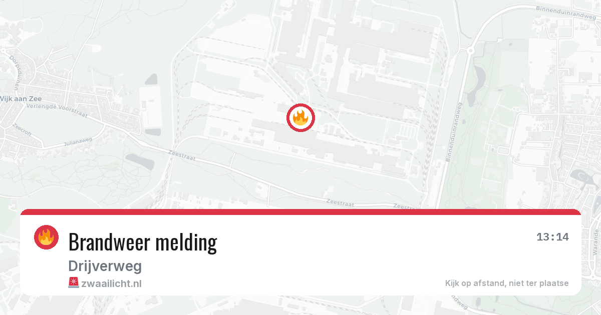 Brandweer melding — 17 jun 2026