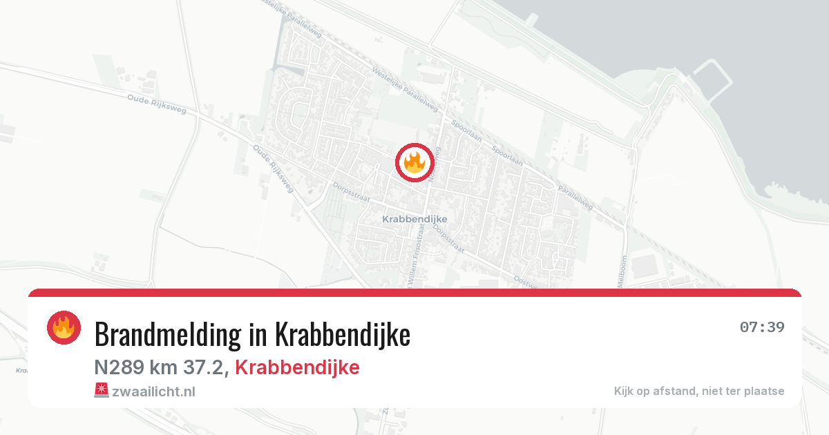 Brandmelding in Krabbendijke — 9 apr 2026