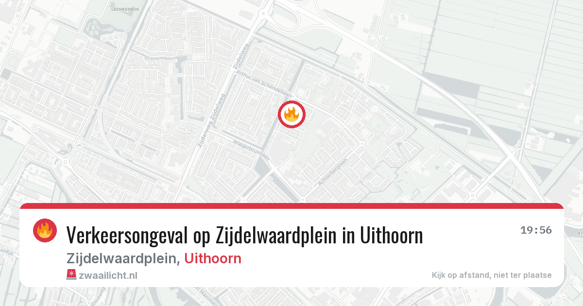Verkeersongeval op Zijdelwaardplein in Uithoorn — 15 mei 2026