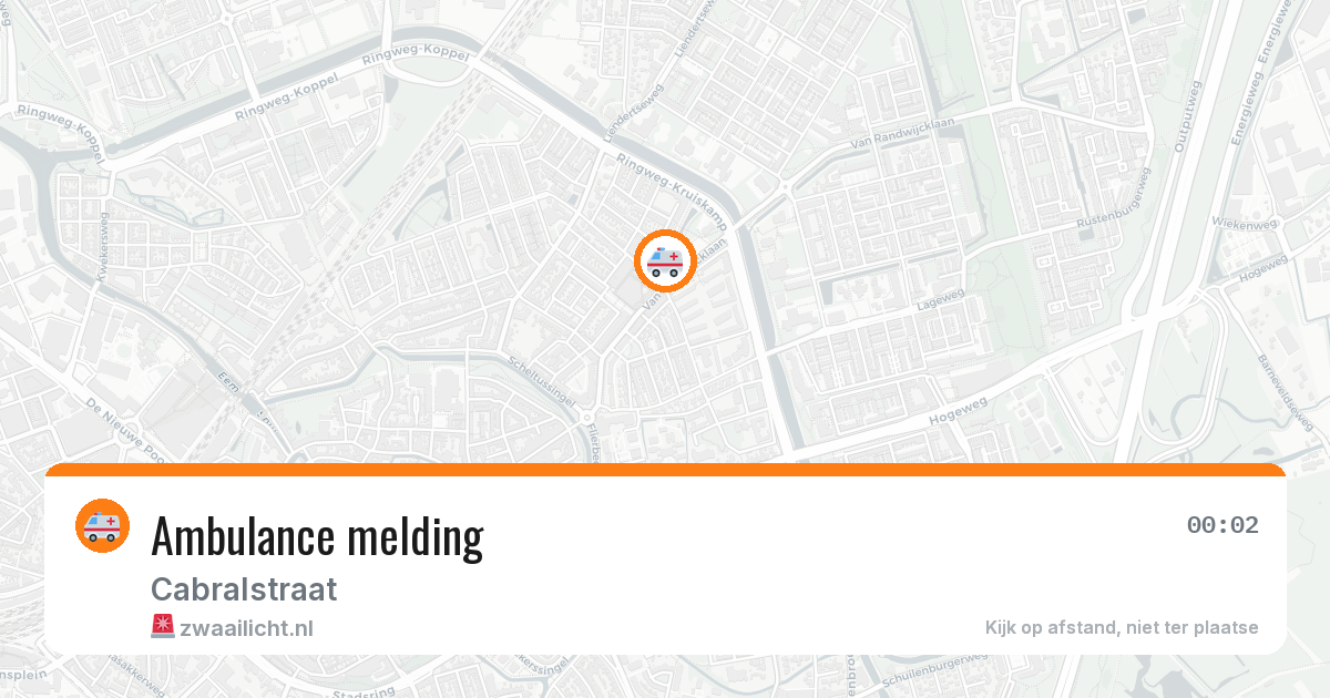 Ambulance melding — 7 jul 2026