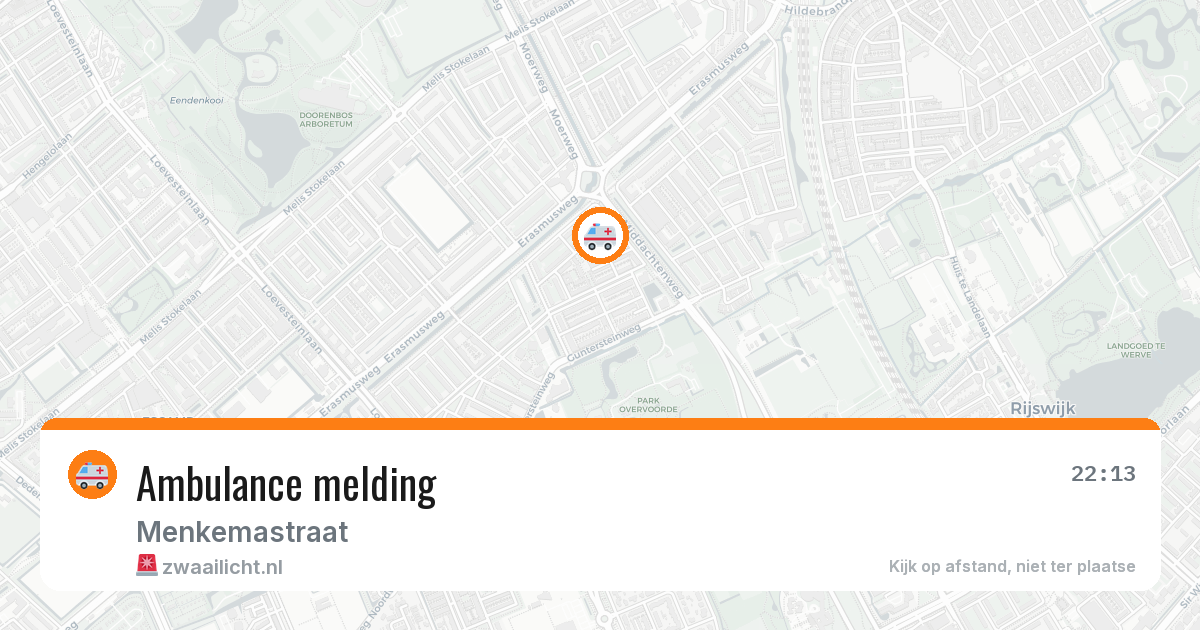 Ambulance melding — 7 jul 2026