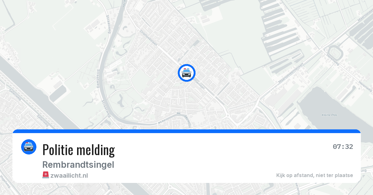 Politie melding — 4 jul 2026