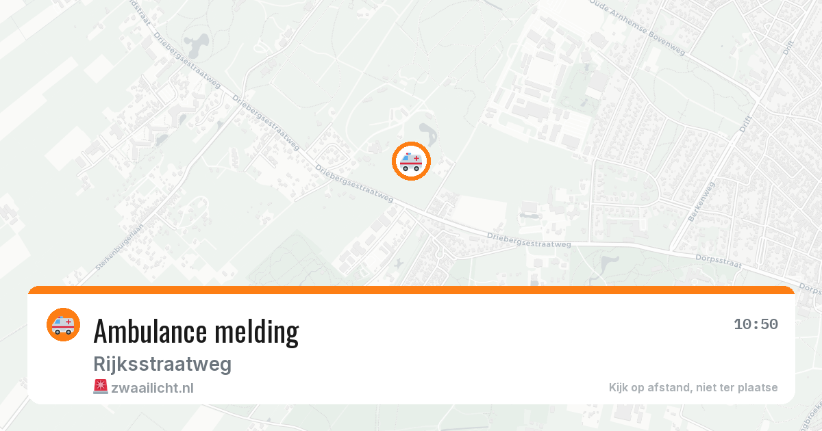 Ambulance melding — 12 feb 2026