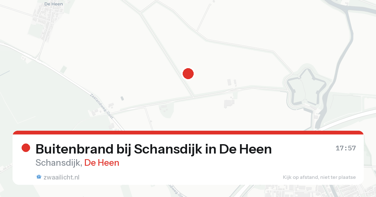 Buitenbrand bij Schansdijk in De Heen — 25 aug 2026