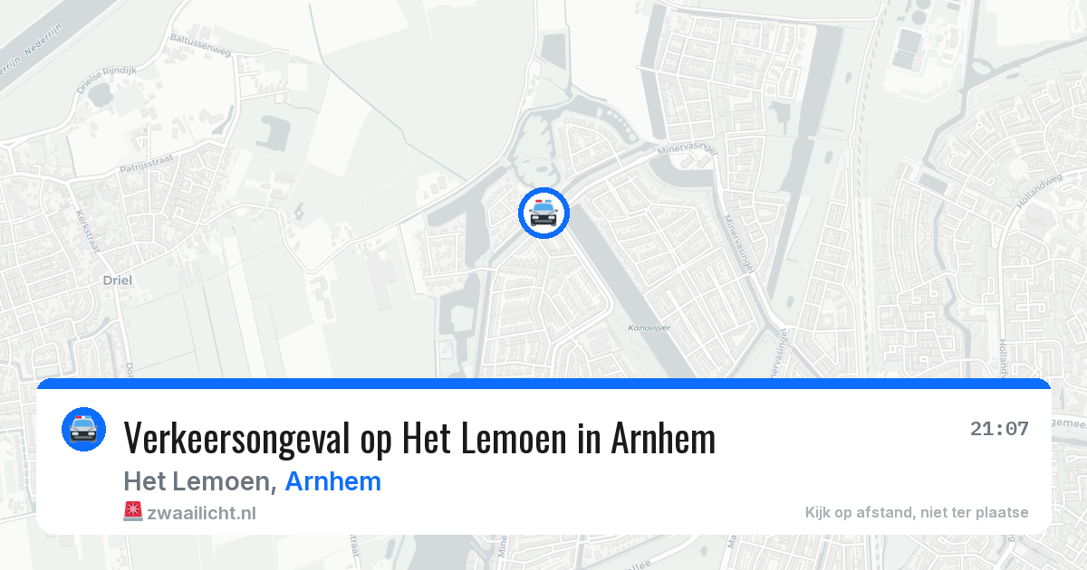 Verkeersongeval op Het Lemoen in Arnhem — 30 jun 2026