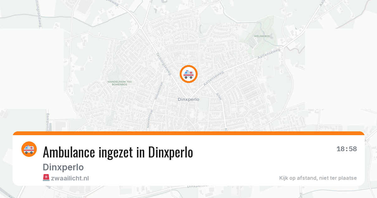 Ambulance ingezet in Dinxperlo — 15 jul 2026