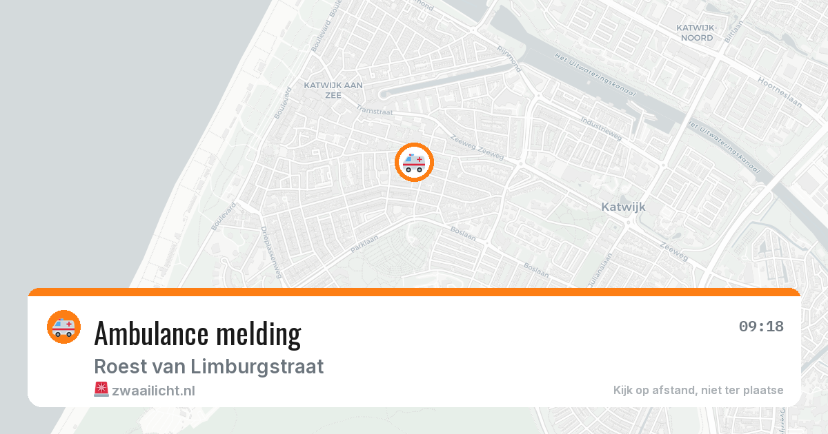 Ambulance melding — 1 feb 2026
